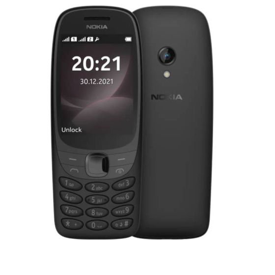 Nokia 6310 2021, 16MP, 8MP RAM, Dual SIM - Black