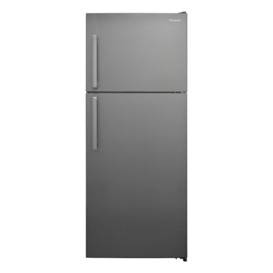 Panasonic Freestanding No-Frost Refrigerator, 445 Liters, Inverter Motor, Silver - NR-BC532VSEG