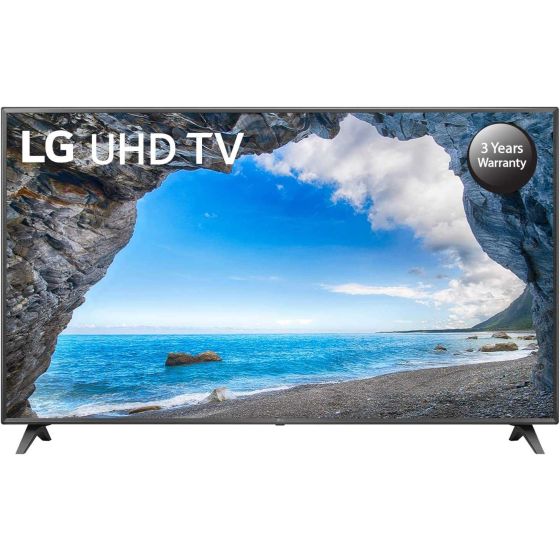 تلفزيون LED سمارت ال جي 43 بوصة، دقة 4K UHD بريسيفر داخلي - 43UQ751C0LG