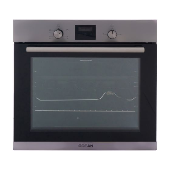 Ocean Built-in Gas Oven, with Grill, 54 Liters, Inox- OGVOF 64 I R C TC SV