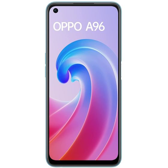 Oppo A96 Dual Sim, 256GB, 8GB RAM, 4G LTE - Sunset Blue