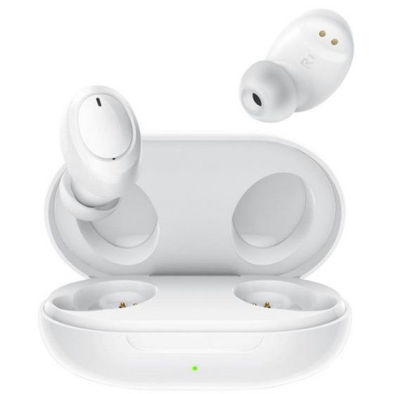 Oppo Enco Wireless Earbuds with Microphone, White - W11