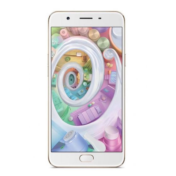 Oppo F1S Dual Sim, 64 GB, 4G LTE, Gold + Cover