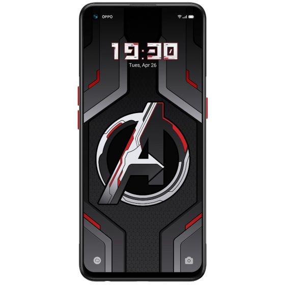 Oppo Reno5 Marvel Edition Dual Sim, 128GB, 8GB RAM, 4G LTE - Quantum Black 