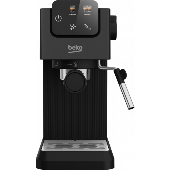 Beko Espresso Machine, 1100ml, 1628 Watt, Black - CEP 5302 B