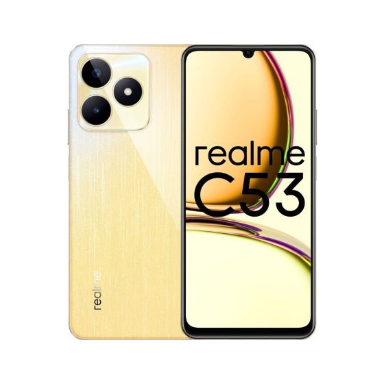 ريلمي C53 بشريحتين، 256 جيجا، 8 جيجا رام، 4G LTE - ذهبي شامبين (سنة ضمان)
