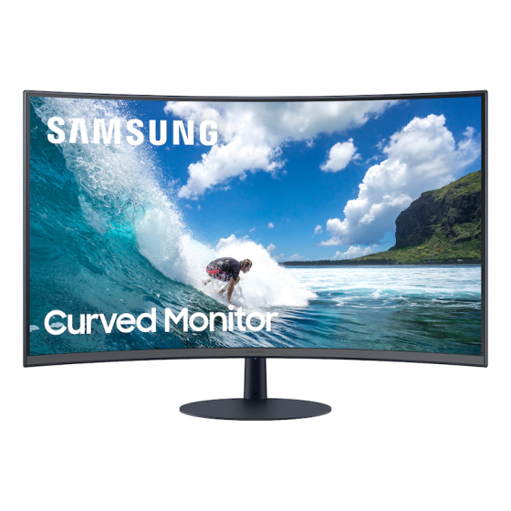 Samsung 32 Inch, FHD Curved Monitor, LC32T550FDNXZA