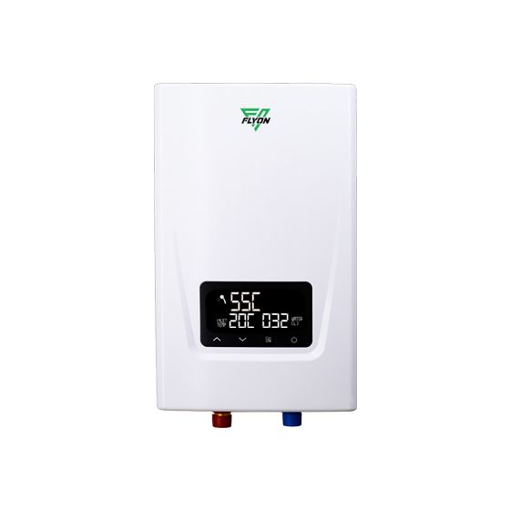 Flyon Instant Electric Water Heater, 9 KW, White - Premium 9