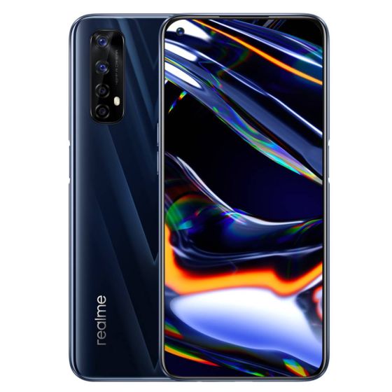 Realme 7 Dual Sim, 128GB, 8GB RAM, 4G LTE - Black