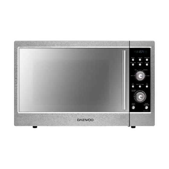 Daewoo Convection Digital Microwave, 42 Liter, 950 Watt, Stainless Steel - KOC-154V