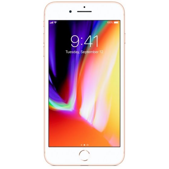 ابل ايفون 8 بلس، 128 جيجا، شبكة 4G LTE- ذهبي