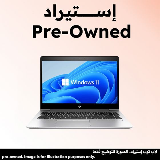 لاب توب استيراد اتش بي ايليت بوك 840 G6، انتل كور i7-8565U، هارد 256 جيجا SSD، رام 8 جيجا، شاشة تعمل باللمس مقاس 14 بوصة، بدقة FHD، كارت شاشة انتل UHD جرافيكس 620، ويندوز 11 - فضي، فئة A، ضمان سنة