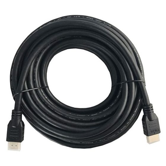 Porsh Blitz High Speed HDMI Cable, 10 Meters - Black
