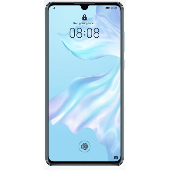 Huawei P30 Dual Sim, 128GB, 4G LTE - Light Blue Crystal