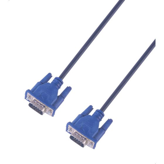 كابل VGA، طول 1 متر - اسود