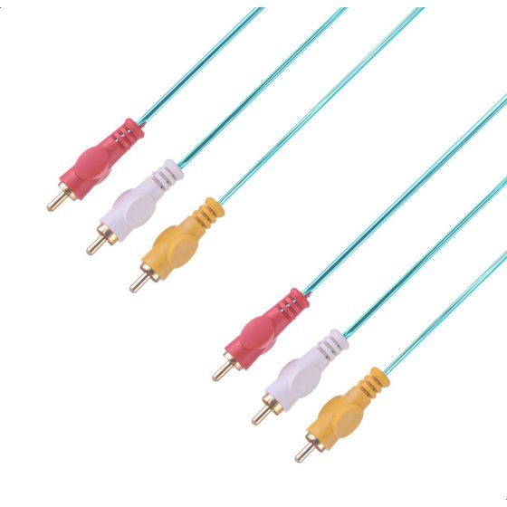RCA 3x3 Cable, 1.2m - Blue