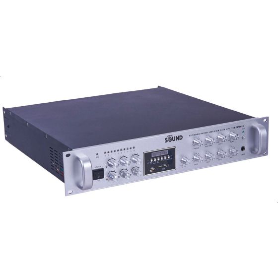 مضخم صوت فيو ساوند، فضي واسود - VCL-M500UD