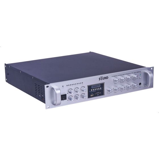 مضخم صوت فيو ساوند، فضي واسود - VCL-M600UD