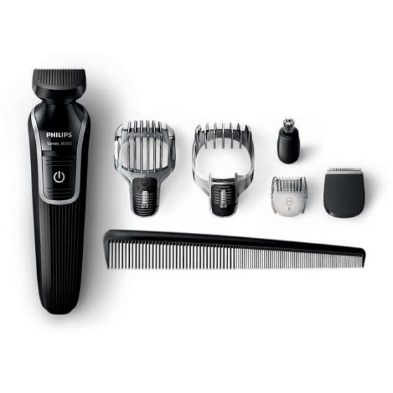Philips Multigroom 6 In 1 Beard and Hair Trimmer, Series 3000 - QG3342/23