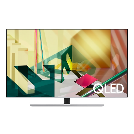 شاشة تلفزيون سامسونج QLED سمارت 65 بوصة، دقة 4K UHD، مع ريسيفر داخلي - 65Q70T
