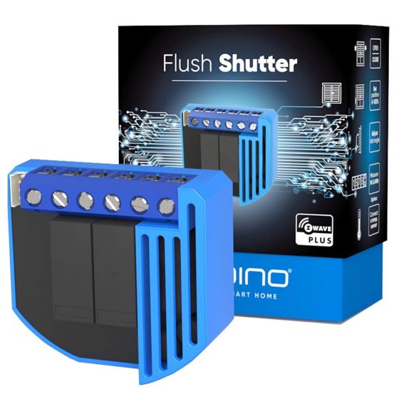 Qubino Flush Smart Shutter, Blue - ZMNHCD1