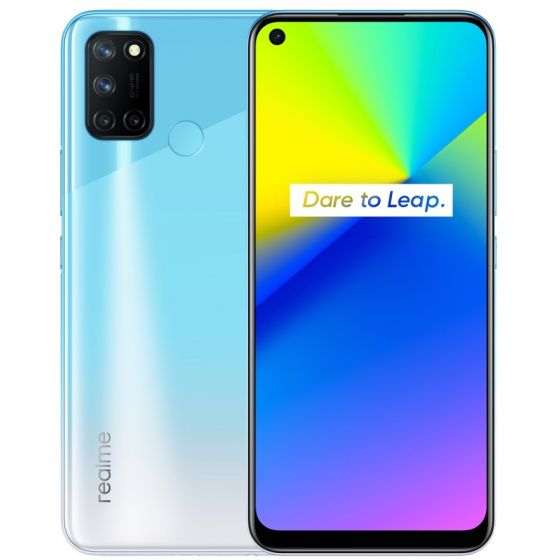 Realme 7i Dual Sim, 128GB, 8GB RAM, 4G LTE - Blue