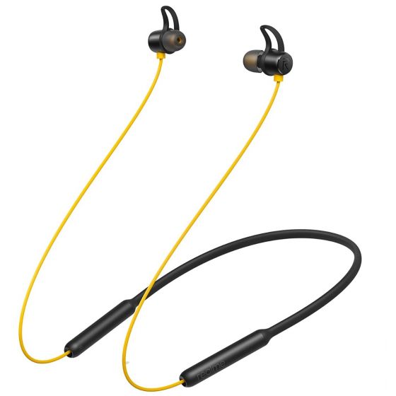 Realme Buds Wireless Earphones with Microphone - Yellow Black