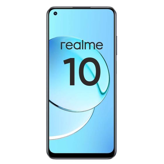 Realme 10 Dual SIM, 256GB, 8GB RAM, 4G LTE - Black with No Warranty