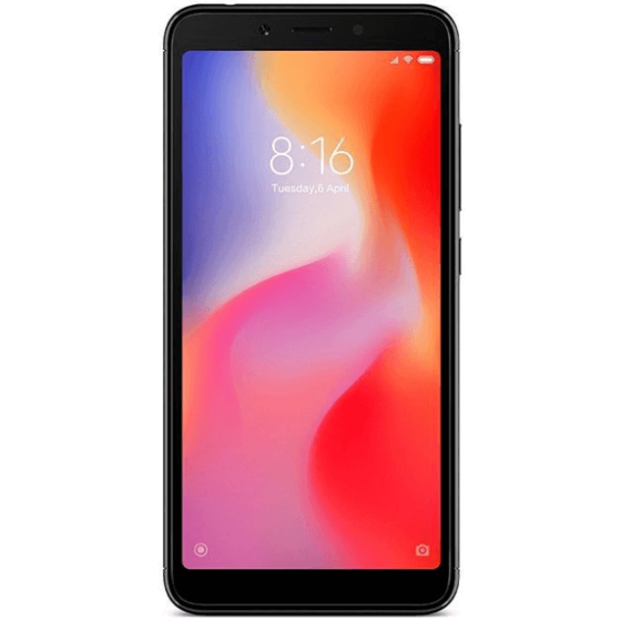 Xiaomi Redmi 6 Dual Sim, 64GB, 4G LTE - Black