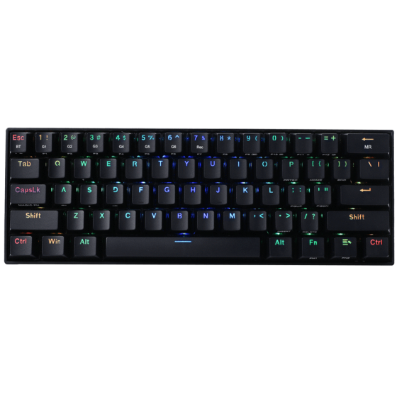 Redragon Draconic Mechanical Wireless Gaming Keyboard, Black - K530