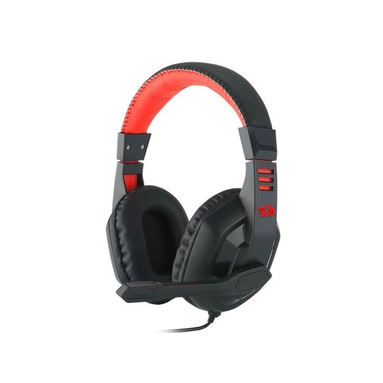 Redragon H120B Wired Gaming Over Ear Headphone with Mic - Black