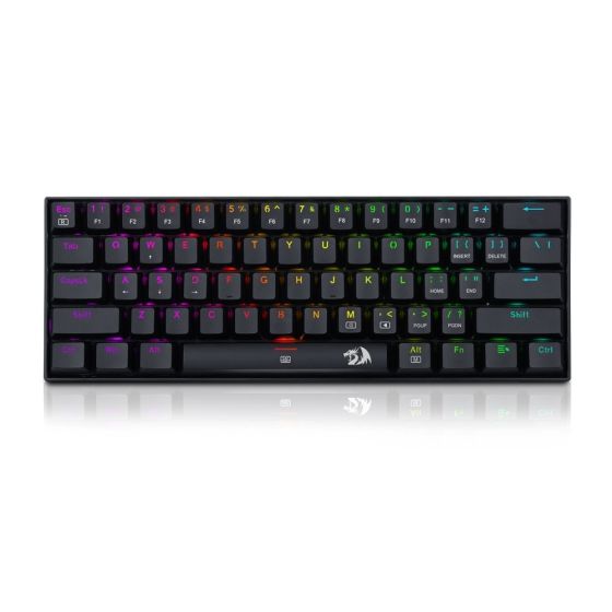 كيبورد العاب سلكية ريدراجون K630 RGB ميكانيكية - اسود