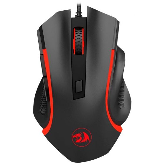 Redragon NOTHOSAUR Wired Gaming Mouse, Black - M606