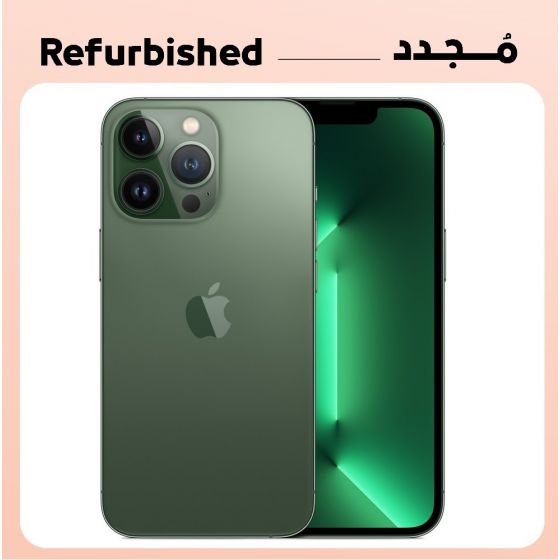 Refurbished Apple Iphone 13 Pro Max, Single SIM, 256GB, 6GB RAM, 5G - Green, Gold Grade- One Year Warranty Warranty from the Seller