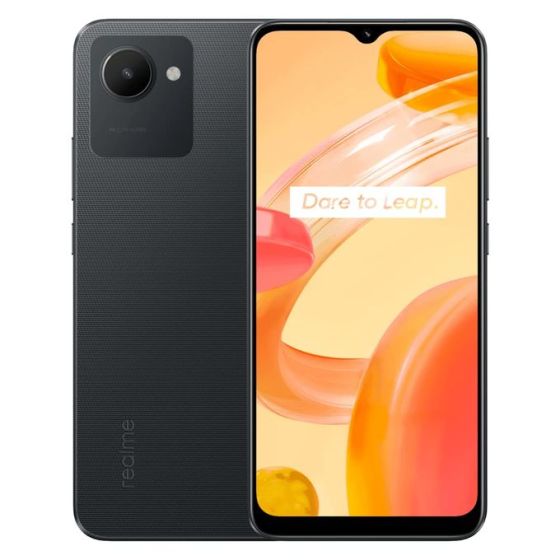 Realme C30, 32GB, 2GB RAM, Dual SIM, 4G LTE - Black with no warranty