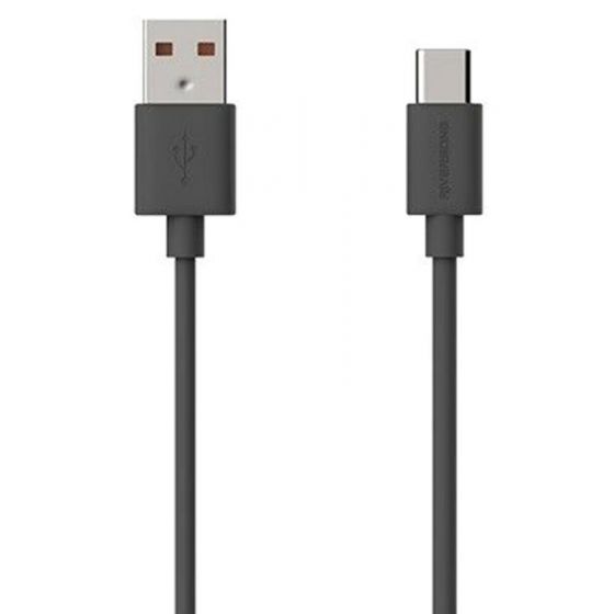 كابل ريفرسونج USB فئة C للشحن ونقل البيانات ، 1 متر، اسود - CT20