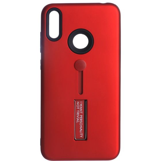 S-Ch Back Cover For Huawei Y7 Prime 2019 - Red