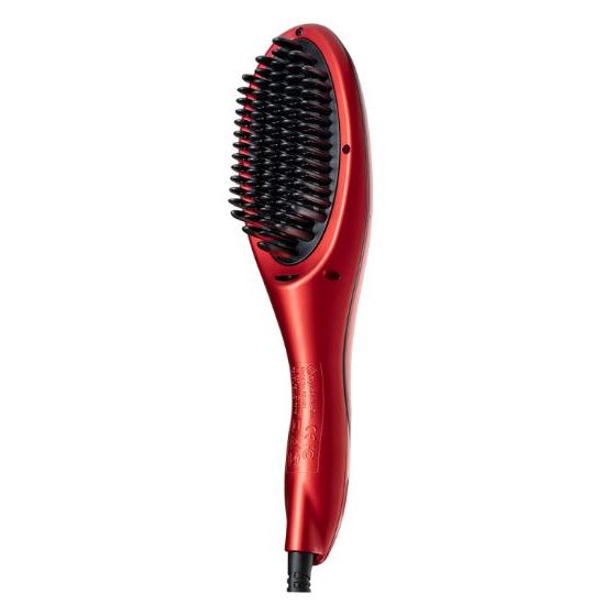 Rush Brush Hair Straightening Brush, Red - S3