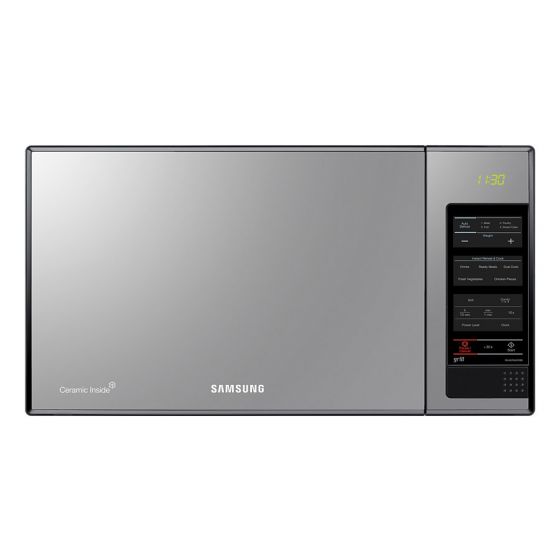 Samsung Microwave Oven With Grill, 40 Litre, Silver Black- MG402MADXBB