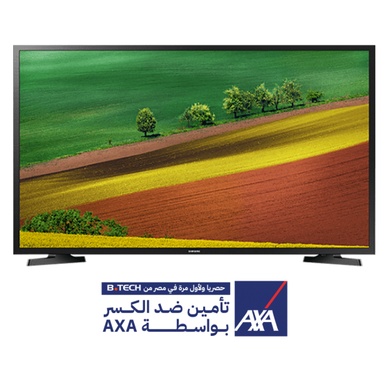 شاشة تلفزيون سامسونج سمارت 32 بوصة LED HD مع رسيفر داخلي - UA32T5300AUXEG مع تأمين اكسا لمدة 12 شهر