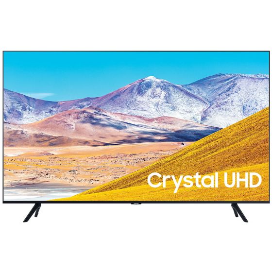 تلفزيون سامسونج سمارت 50 بوصة LED بتقنية كريستال UHD ودقة 4K مع ريسيفر داخلي- TU8000