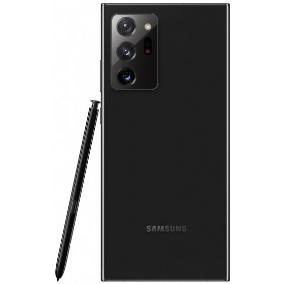 سامسونج جالكسي نوت 20 الترا بشريحتين اتصال، 256 جيجا، شبكة 4G LTE - اسود