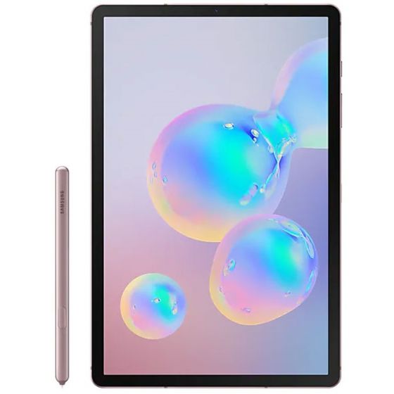 Samsung Galaxy Tab S6 Tablet, 128GB, 4G LTE - Rose Blush