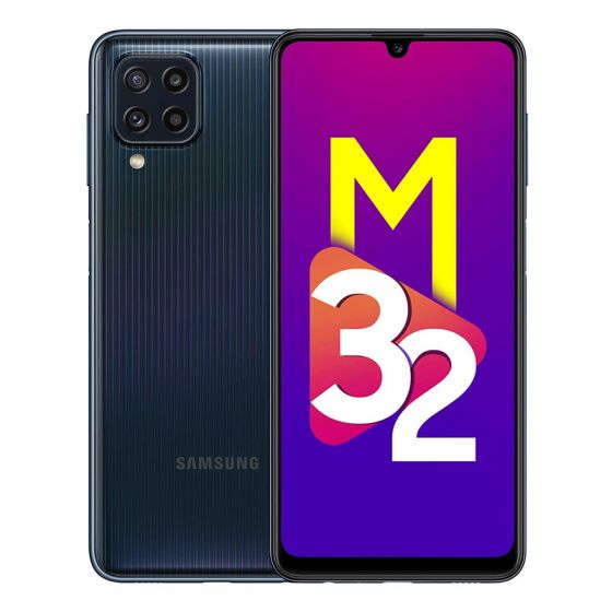 Samsung Galaxy M32 Dual Sim, 128GB, 6GB RAM, 4G LTE - Black