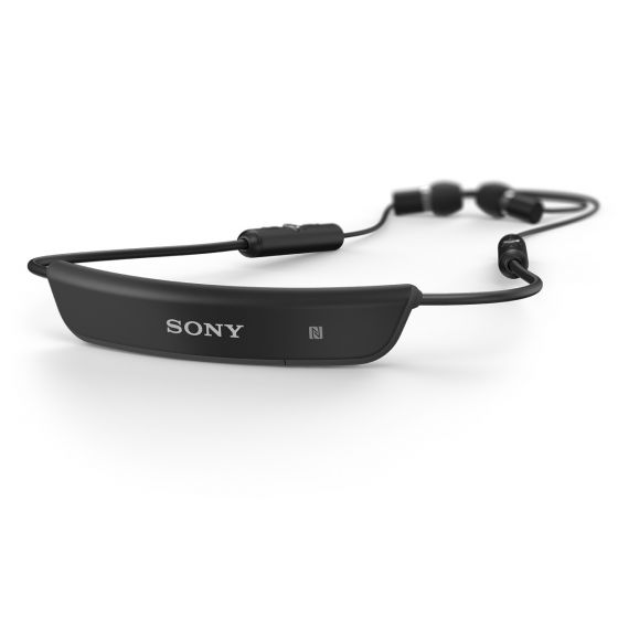 Sony Stereo Bluetooth Headset, Black- SBH80