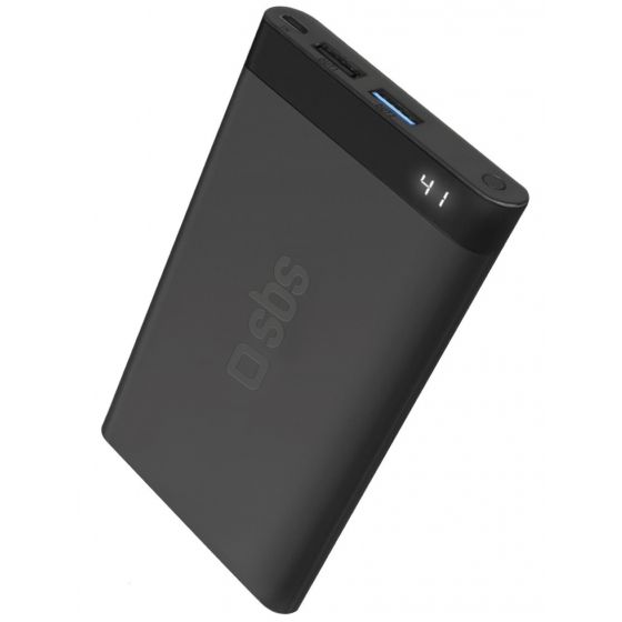 باور بانك سلكي اس بي اس نحيف، 5000 مللي امبير، اسود - TTBB5000LCD2UF