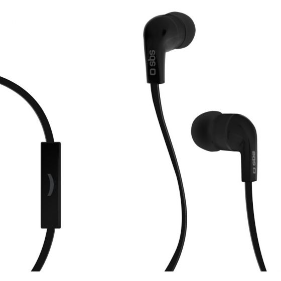 SBS Studio Mix 30 In-Ear Wired Earphones with Microphone - Black