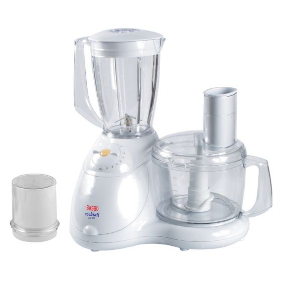 Sasho Food Processor, 1000 Watt, White - SH677