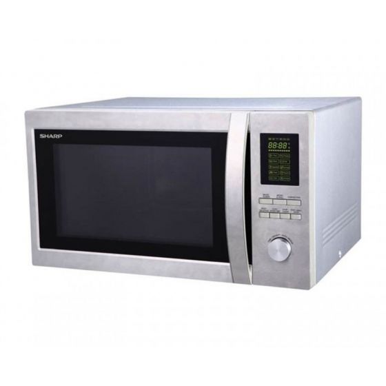 Sharp Digital Microwave, 43 Liter, Silver - R78BRST