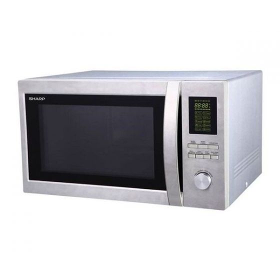 Sharp Microwave with Grill, 43 Liter, 1100 Watt, Silver - R-78BR(ST)